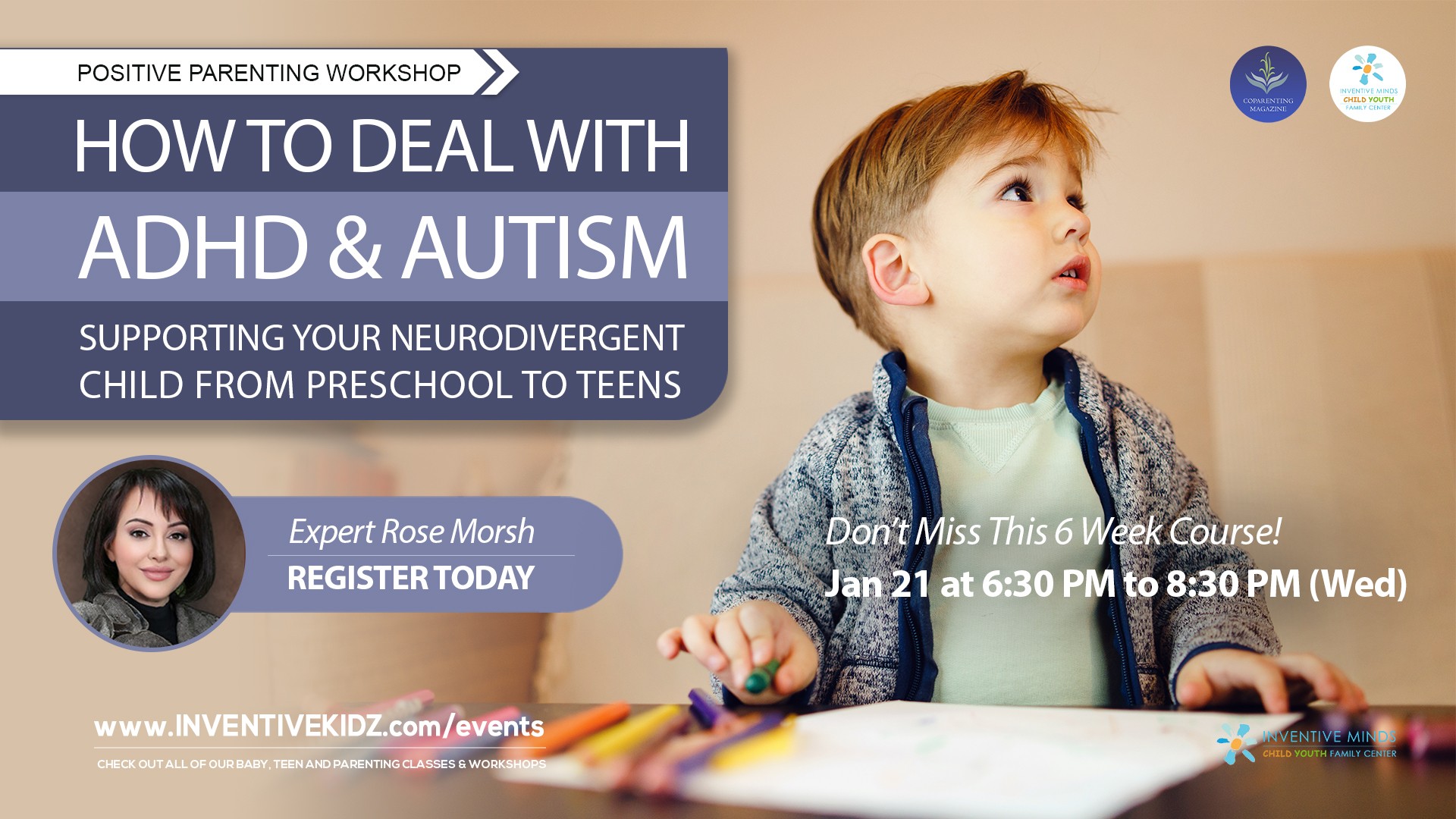 How to Deal with ADHD and Autism - Supporting Your Neurodivergent Child From Preschool to Teens (Jan 2026) Watermarked Image